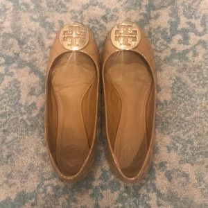 Tory Burch Patent Leather Flats-size 8M